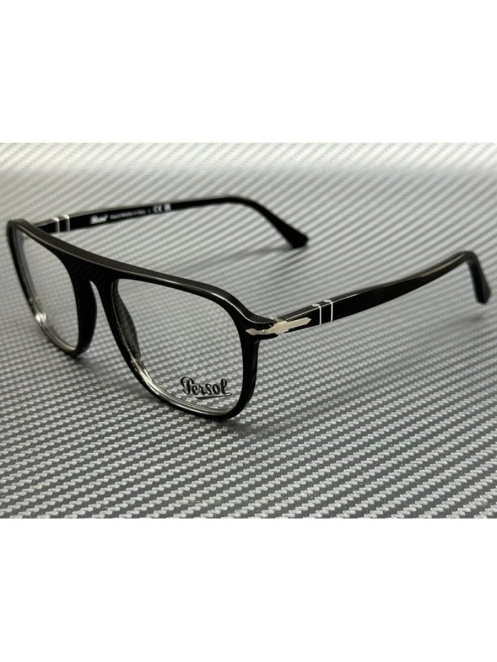 New Persol Men Black Eyeglasses 51-19-145